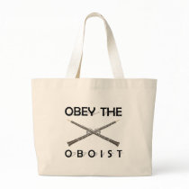 Obey the Oboist Canvas Bag