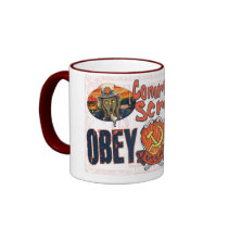 Obey the USSA the Scream Mug