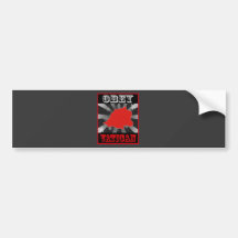 Obey Vatican Bumper Stickers