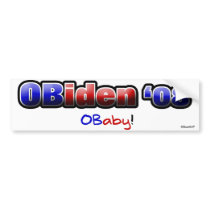 OBiden '08! O Baby! Bumper Sticker