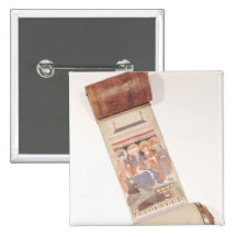 Obituary scroll, 1406 pin