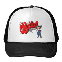 Objection! Phoenix Wright Chibi Hats