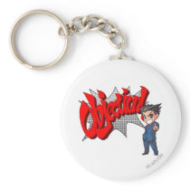 Objection! Phoenix Wright Chibi Key Chains