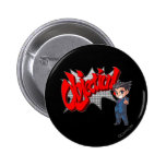 Objection! Phoenix Wright Chibi Pin