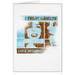 Objects Like Woman Greeting Cards