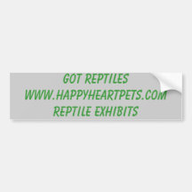 OBJETS EXPOSÉS OBTENUS DE REPTILESWWW.HAPPYHEARTPE ADHÉSIFS POUR VOITURE