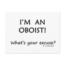 Oboist Excuse