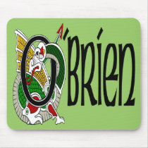 O'Brien Celtic Dragon Mouse Pad