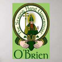 O'Brien Clan Motto Poster Print