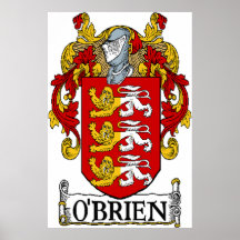 O'Brien Coat of Arms Print