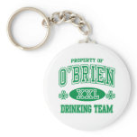 O'Brien Irish Drinking Team Keychain
