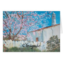 obrigado - cartão greeting card