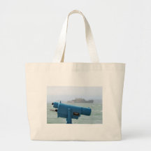 Observation Viewer Alcatraz Tote Bag