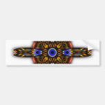 Observer Type Parasite Transparent Bumper Stickers