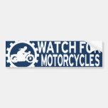 OBSERVEZ POUR L'ADHÉSIF POUR PARE-CHOCS DE MOTOS AUTOCOLLANT POUR VOITURE