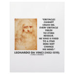 Obstacles Cannot Crush Me Fixed To A Star Quote letterhead
