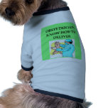 obstetrician joke doggie tee