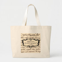 Obstinate, headstrong girl! canvas bag
