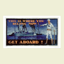 Obtenez à bord ! (US02156) affiches