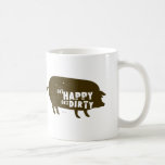 Obtenez heureux obtiennent la tasse sale
