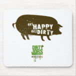 Obtenez heureux obtiennent Mousepad sale Tapis De Souris