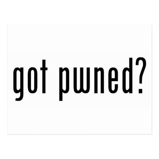 obtiennent pwned ? carte postale