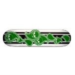Obverse (Green) Skateboard Deck