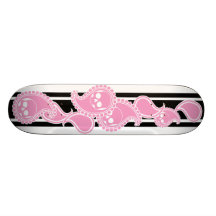 Obverse (Pink) Skateboard Deck