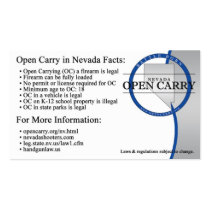 OC Info Card Business Card Template