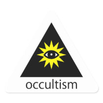 Occultism Triangle Sticker