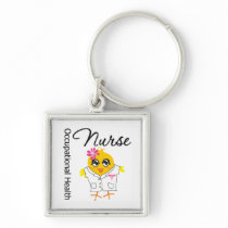 Occupational Health Nurse Chick (v2) Key Chains