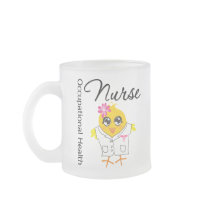 Occupational Health Nurse Chick (v2) Coffee Mug