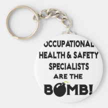 Occupational HS Specialists Are The Bomb! Keychain