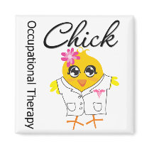 Occupational Therapy Chick Refrigerator Magnet