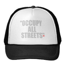 OCCUPY ALL STREETS MESH HATS