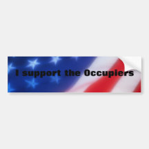 Occupy America Bumper Stickers