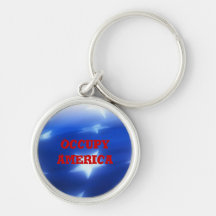 Occupy America Keychains