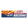 Occupy Arizona Bumper Sticker