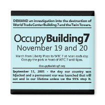Occupy Building 7 World Trade Centre Protest Flyer
