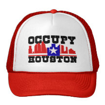 Occupy Houston Mesh Hats
