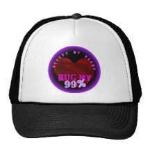 Occupy my heart. Hug my 99% Mesh Hat