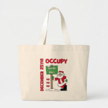 Occupy North Pole Canvas Bag