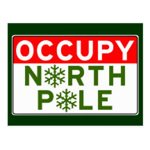 Occupy North Pole Post Cards