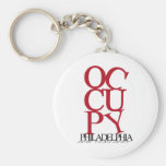 Occupy Philadelphia Keychains