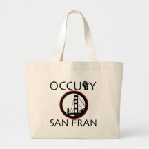 Occupy San Fransisco Canvas Bag