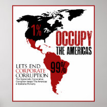 OCCUPY THE AMERICAS POSTER