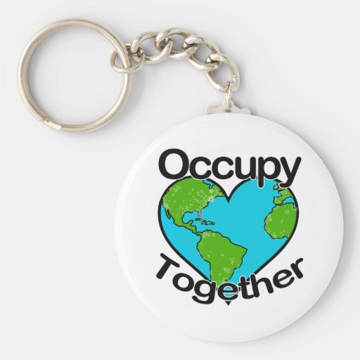 Occupy Together Keychain