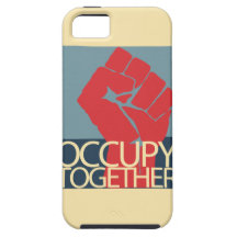 Occupy Together Protest Art Occupy Wall Street iPhone 5 Covers