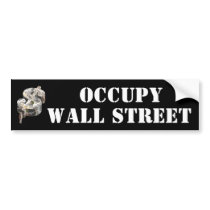 Occupy Wall Street Bumper Stickers