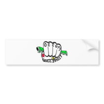 Occupy Wall Street Fist Bumper Sticker